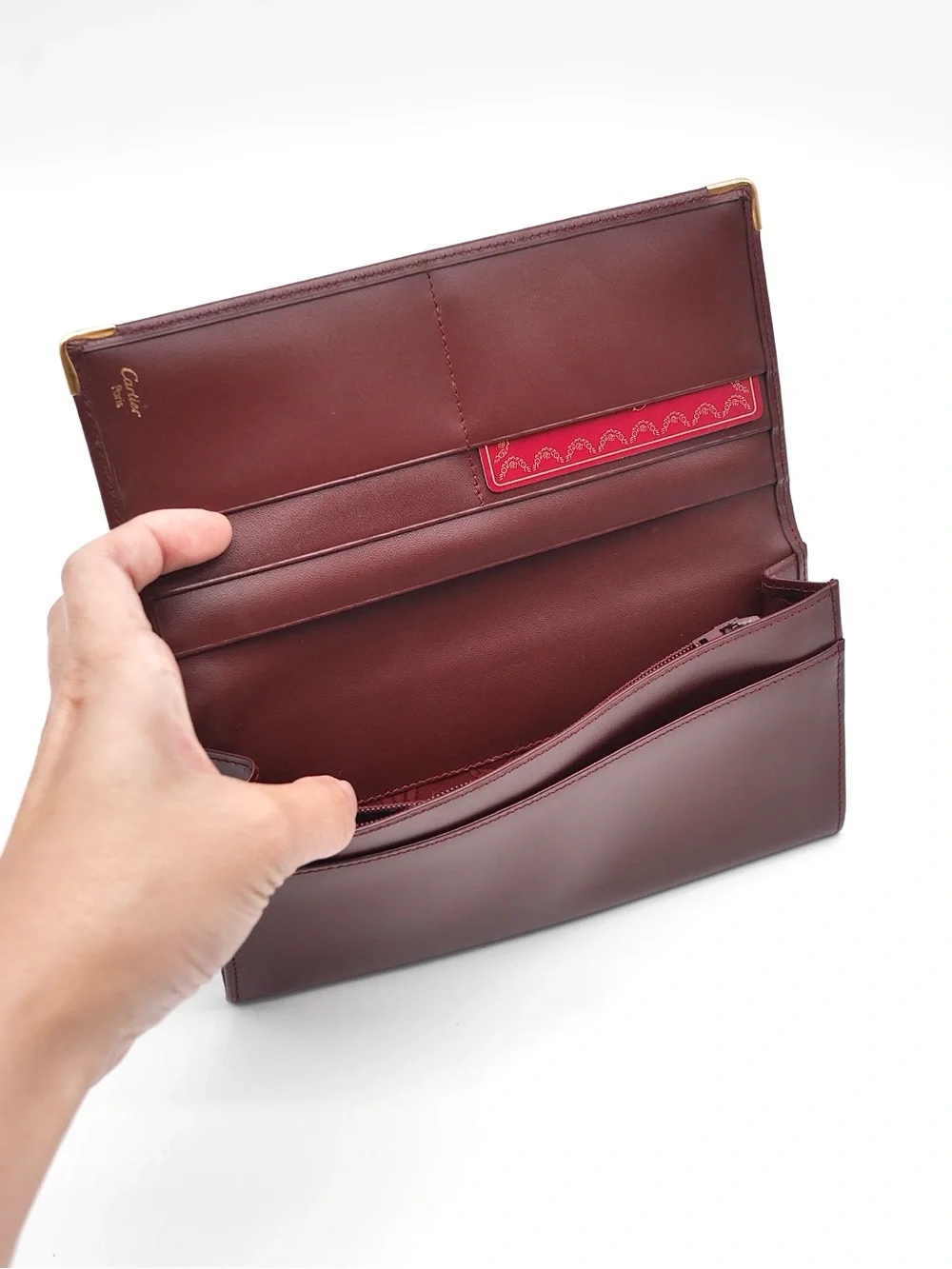 🍓CARTIER Bifold Long Classic Wallet